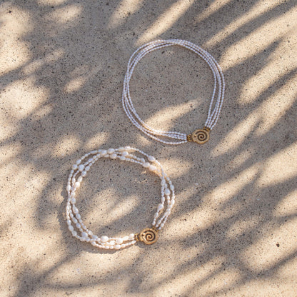 Spiral Pearls Necklace